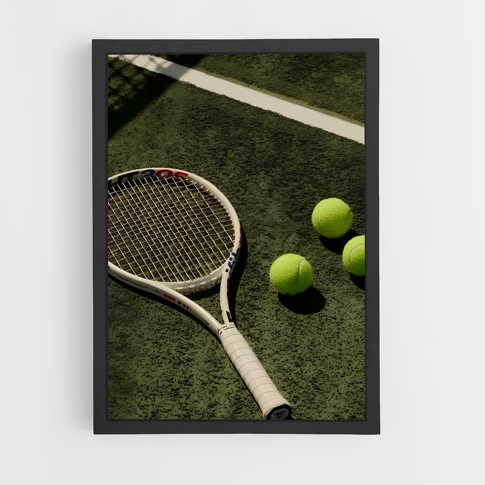 Poster Ace de Wimbledon – affiche Tennis (vue 2)